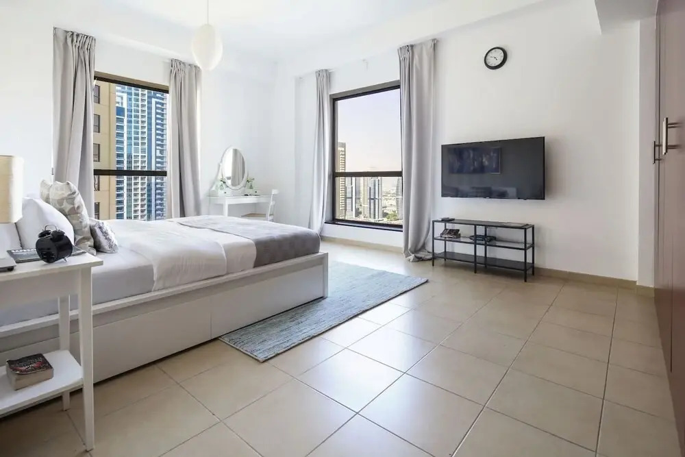 Дубай: 2BR in JBR w/ Mesmerizing Marina Views! Sleeps 6!