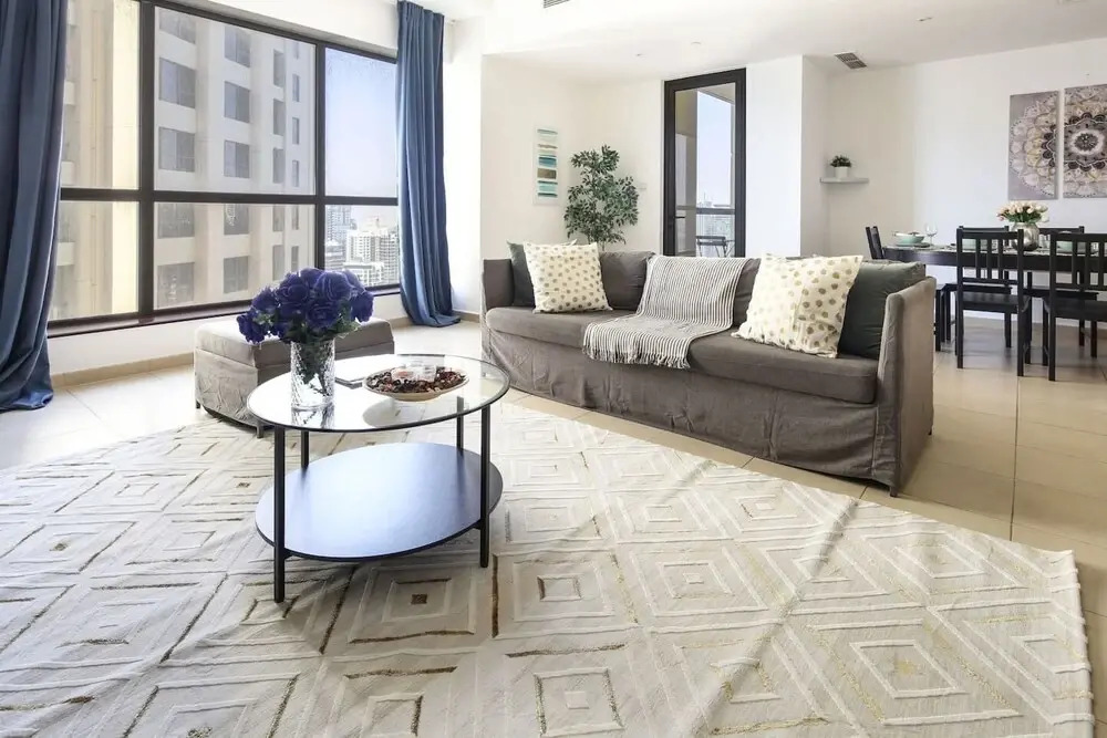 Дубай: 2BR in JBR w/ Mesmerizing Marina Views! Sleeps 6!