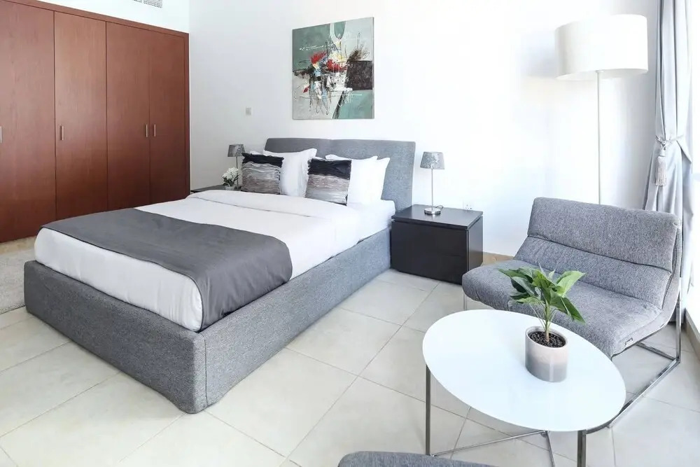 Дубай: Stylish 1BR in Dubai Marina! Sleeps 3!