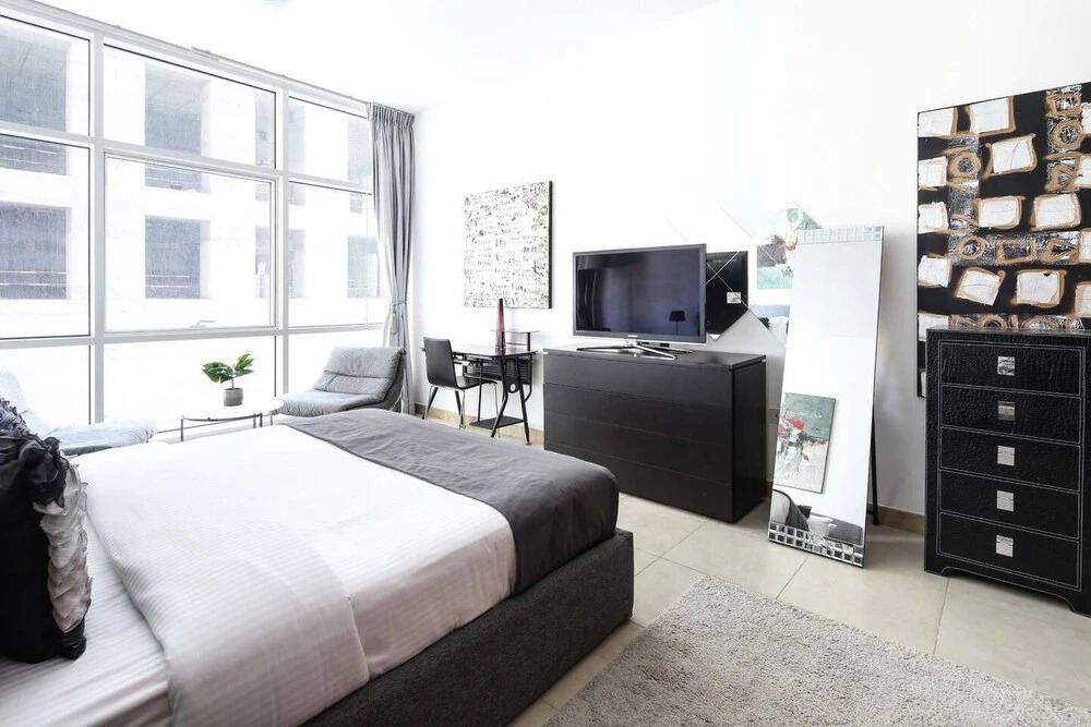 Дубай: Stylish 1BR in Dubai Marina! Sleeps 3!