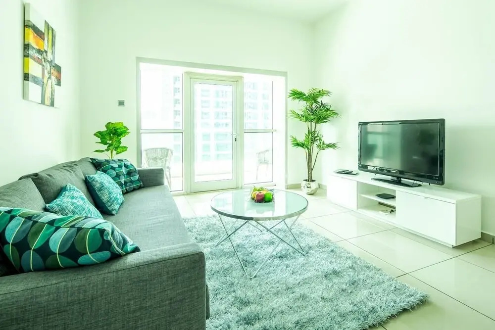 Дубай: Bright + Spacious 1BR in Dubai Marina