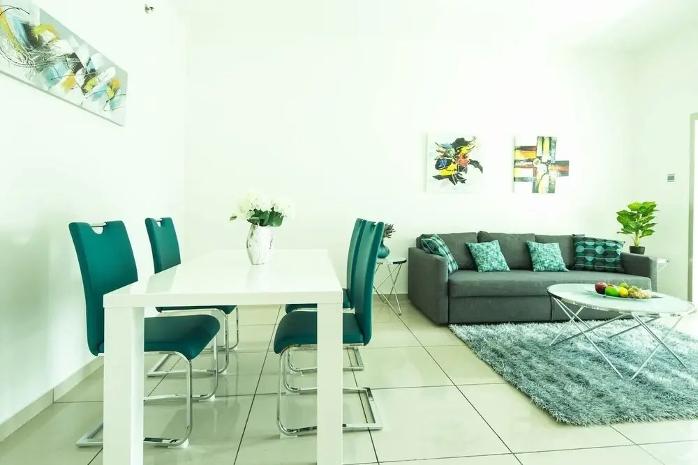 Дубай: Bright + Spacious 1BR in Dubai Marina