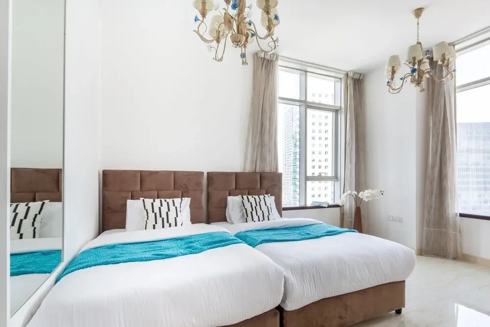 Дубай: Апартаменты Dashing 2BR Apartment in Business Bay - Sleeps 5!