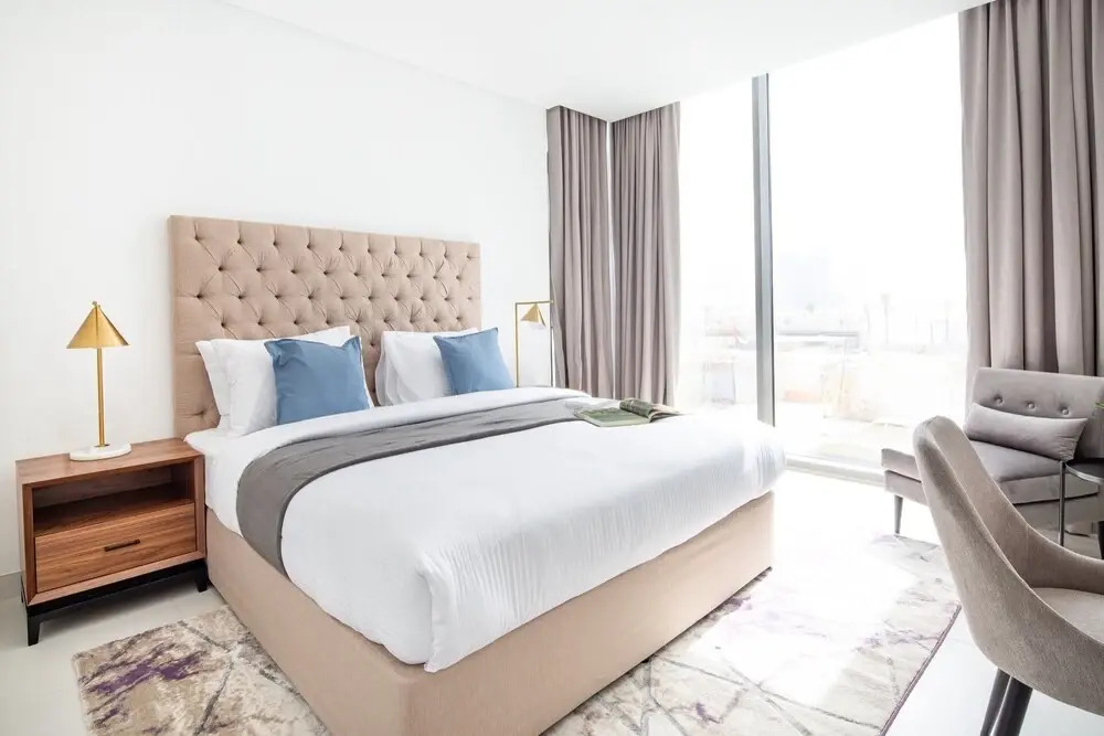 Дубай: Lavish 1BR Apartment With 2 Balconies - Palm Jumeirah
