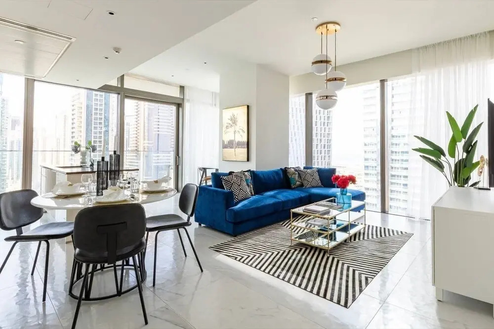 Дубай: Distinctively Superior 2BR With Splendid Marina Views!