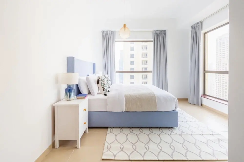 Дубай: Bright & Lively 1BR Apartment With Marina Views