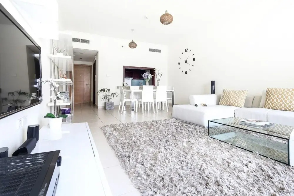 Дубай: Bright and Spacious 1BR in Downtown Dubai