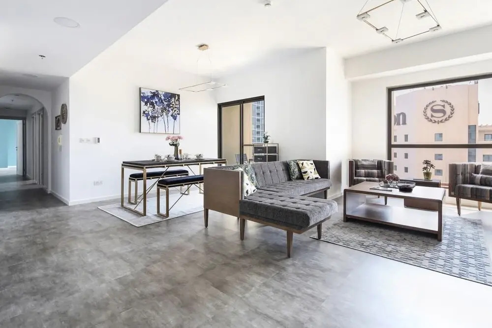 Дубай: Elegant + Upscale 3BR in JBR With Full Sea Views!