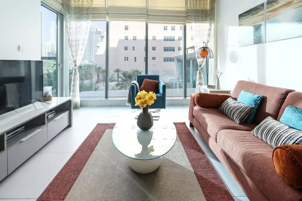 Дубай: 1BR in Dubai Marina With a Rooftop Pool!