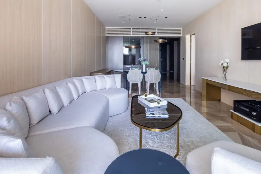 Дубай: Primestay - Beachfront 1BR with stunning sea view in Palm Jumeirah
