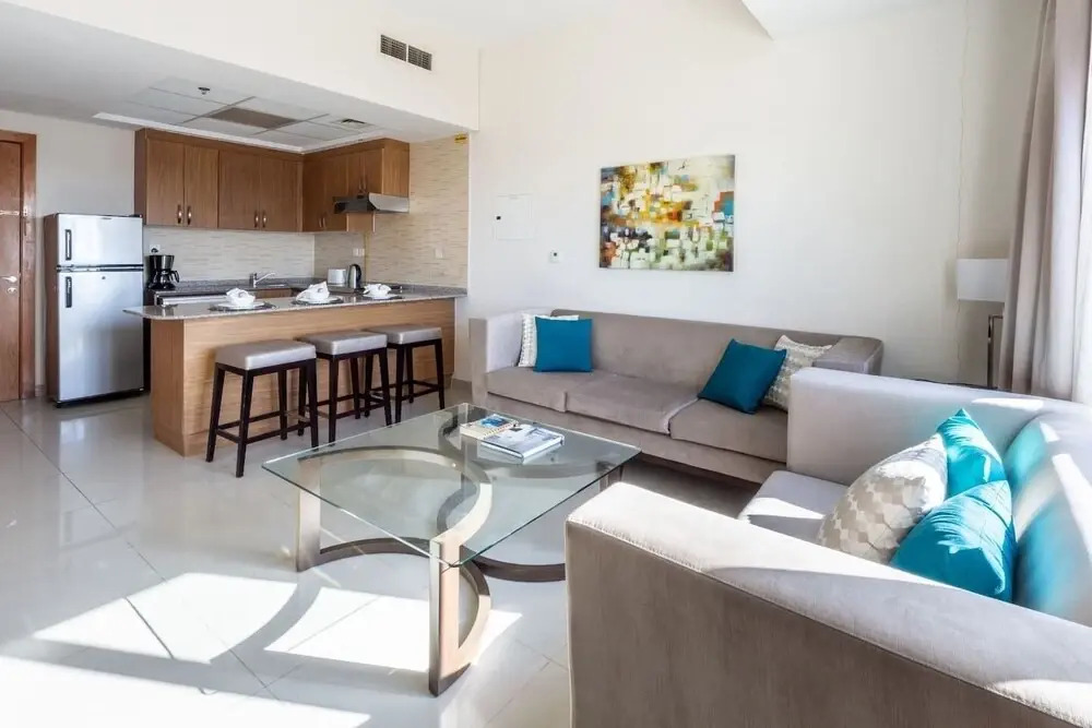 Дубай: Bright & Cozy 2BR Near Jebel Ali and Expo 2020 Site