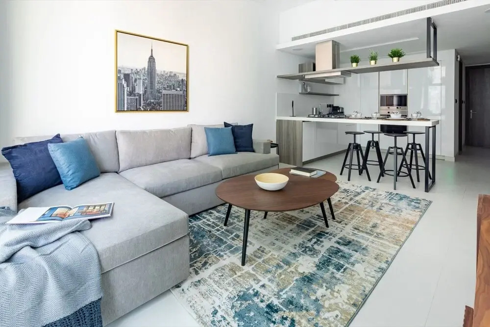Дубай: Glamorous 1BR Apt on Palm Jumeirah - Near the Beach!
