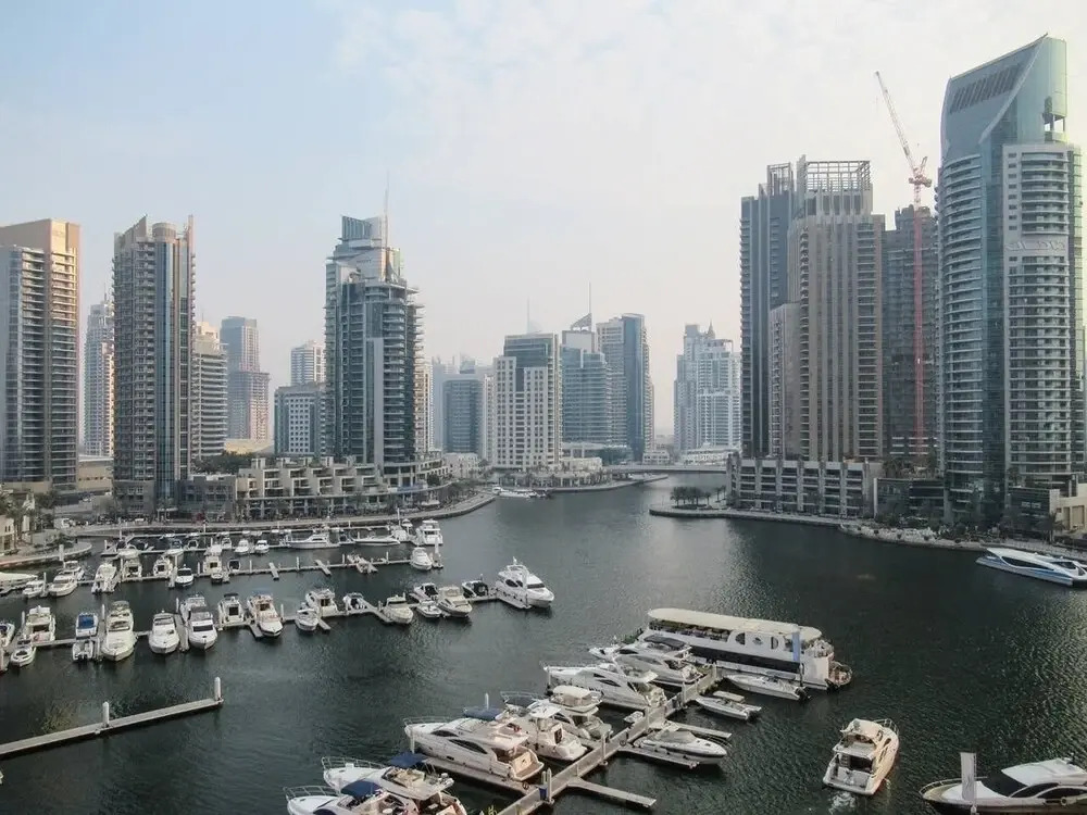 Дубай: Chic And Stylish 1BR With Grand Marina Views!