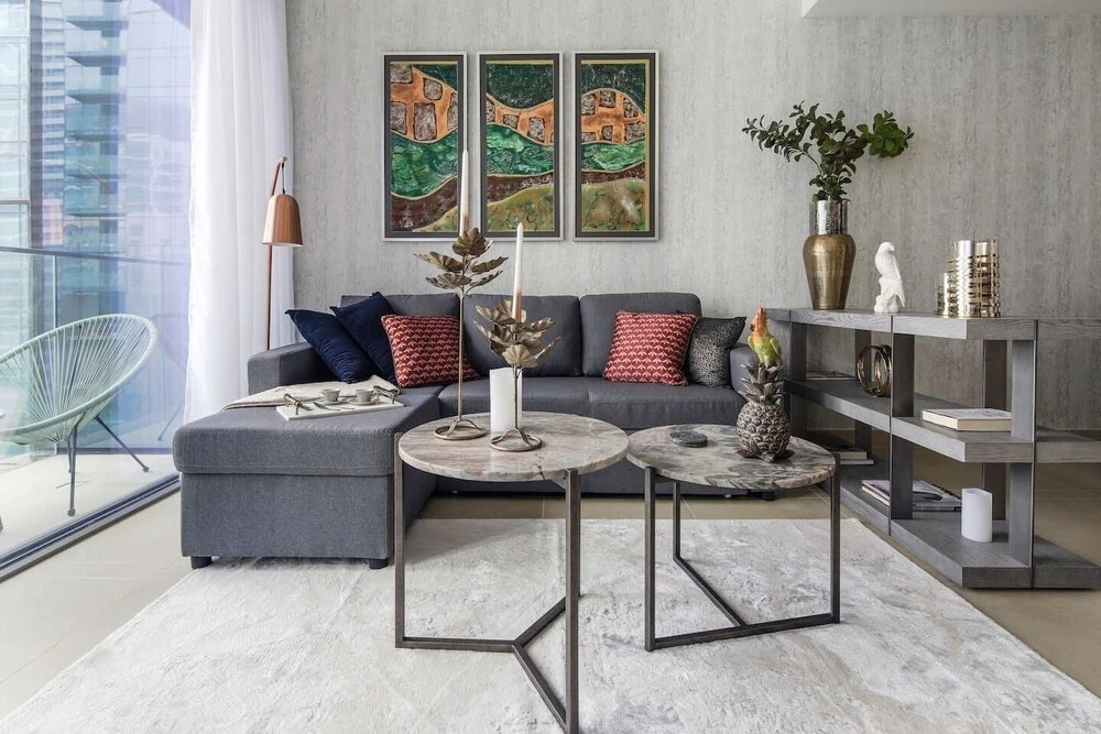 Дубай: Chic And Stylish 1BR With Grand Marina Views!