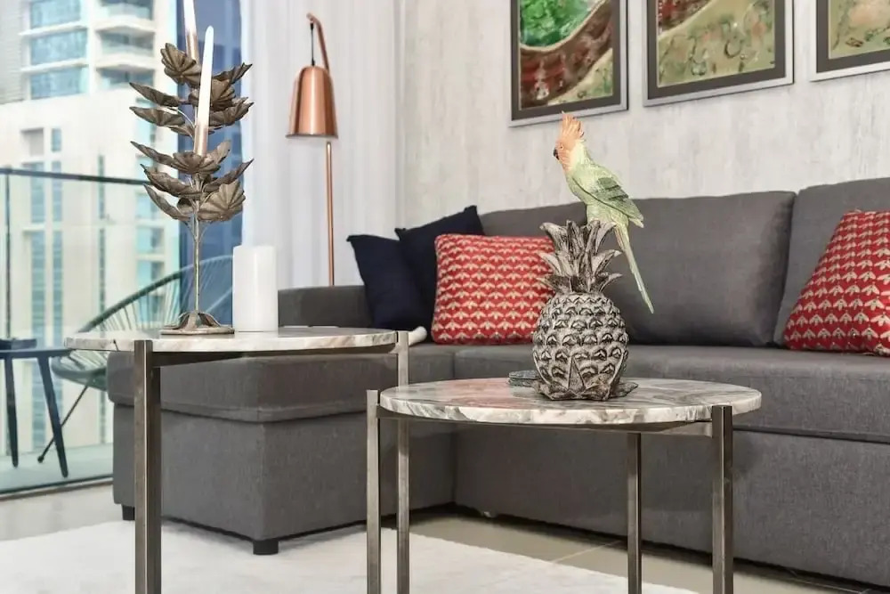 Дубай: Chic And Stylish 1BR With Grand Marina Views!