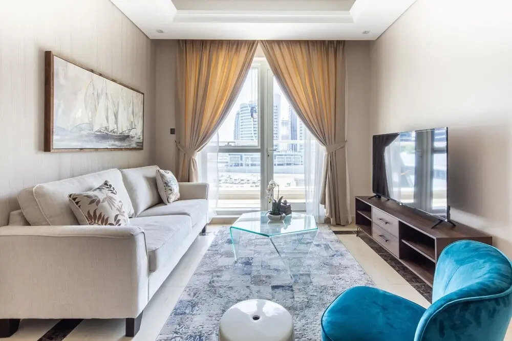 Дубай: Exquisite 1BR Apartment in Downtown Dubai