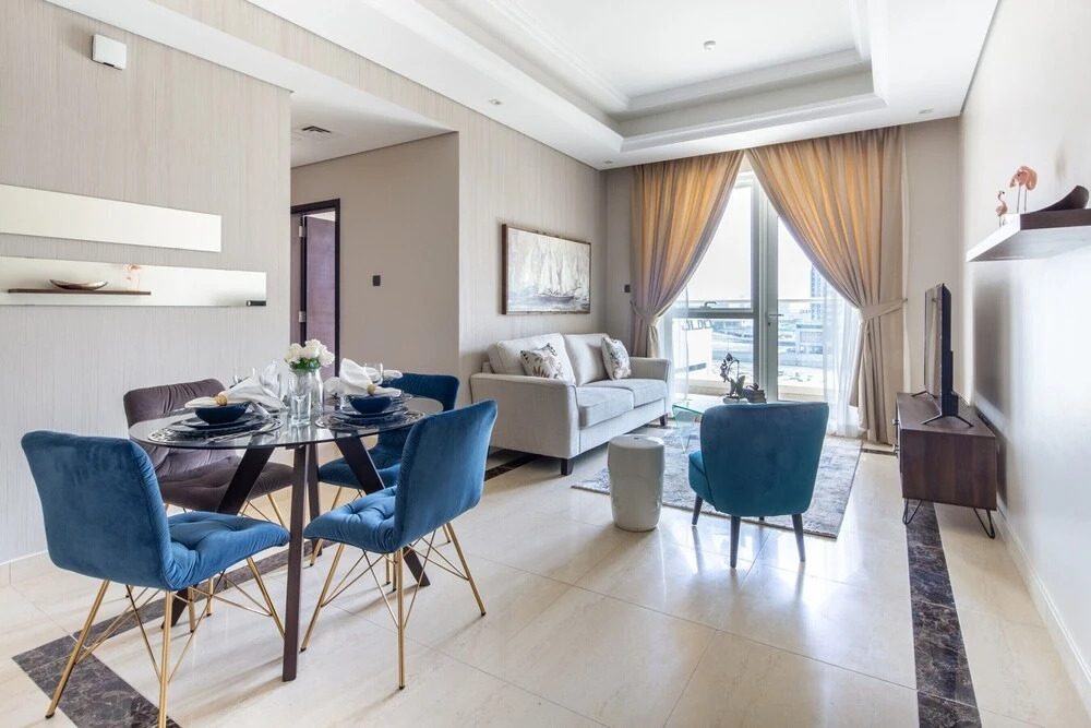 Дубай: Exquisite 1BR Apartment in Downtown Dubai