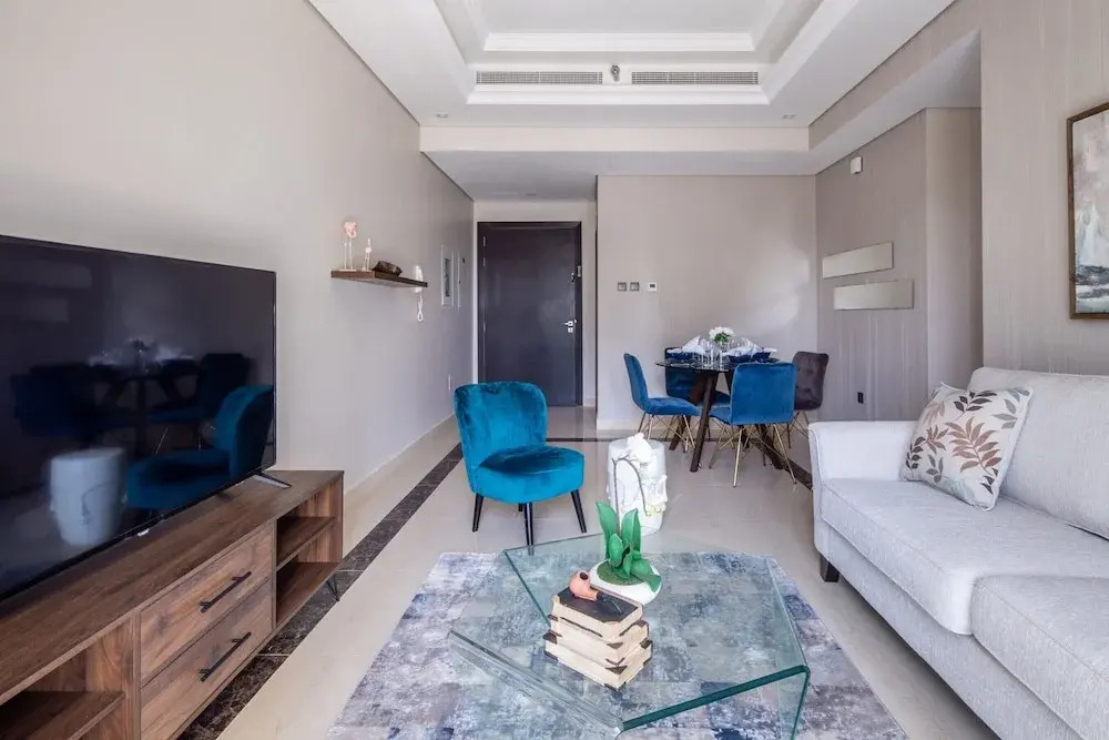 Дубай: Exquisite 1BR Apartment in Downtown Dubai