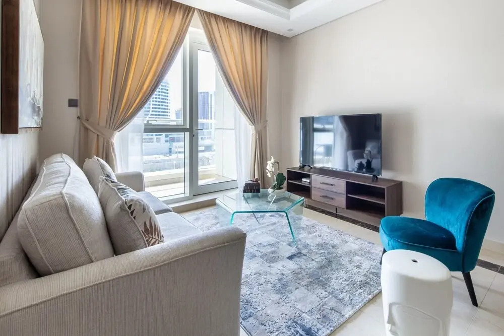 Дубай: Exquisite 1BR Apartment in Downtown Dubai