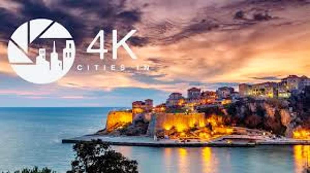 Ульцинь: Studio in Ulcinj, With Wonderful sea View, Furnished Balcony and Wifi - 100 m From the Beach