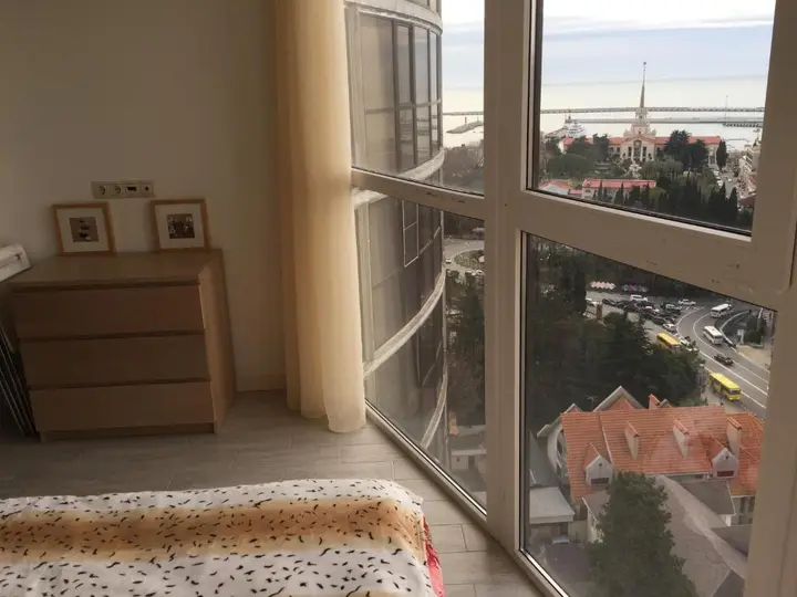 Сочи: Апартаменты Войкова 27 с Видом на Море