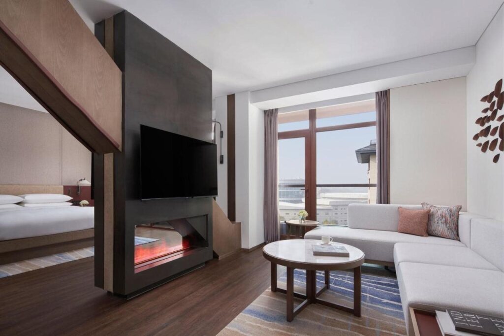 Пекин: Beijing Marriott Hotel Yanqing