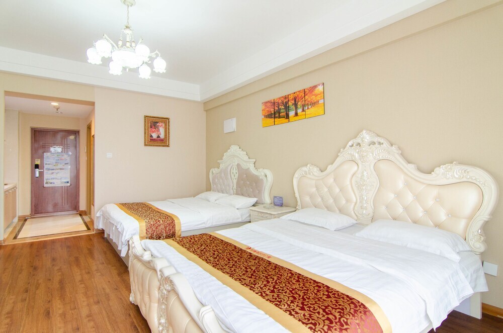 Далянь: Dalian Ming Jie Hotel Apartment - Wanda Plaza