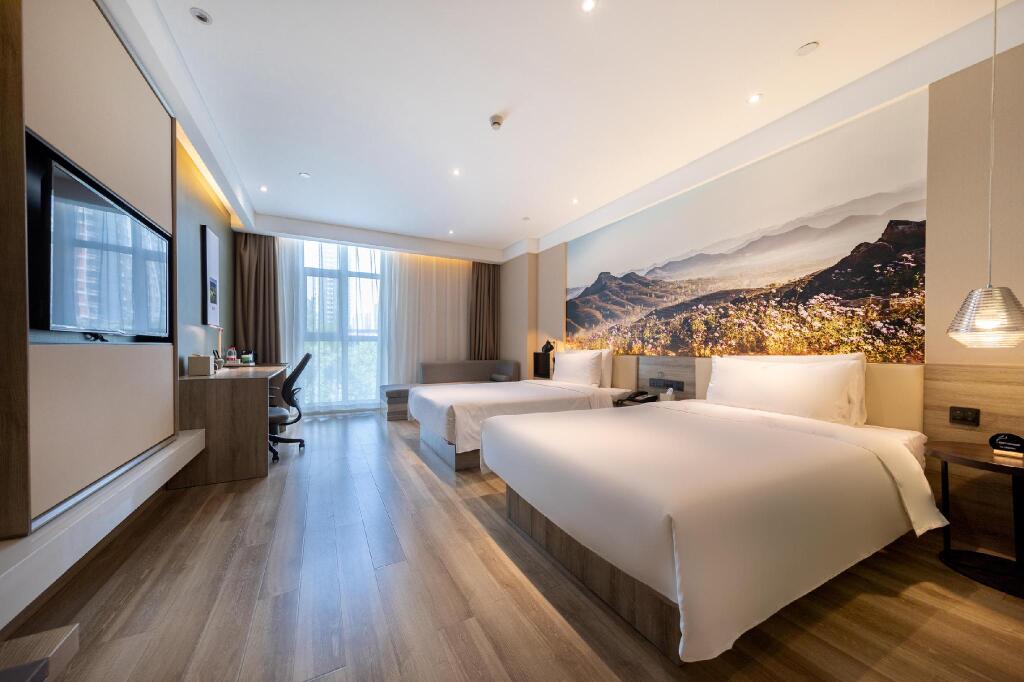 Линьи: Atour Hotel Linyi High Speed Railway Station Yimeng North Road