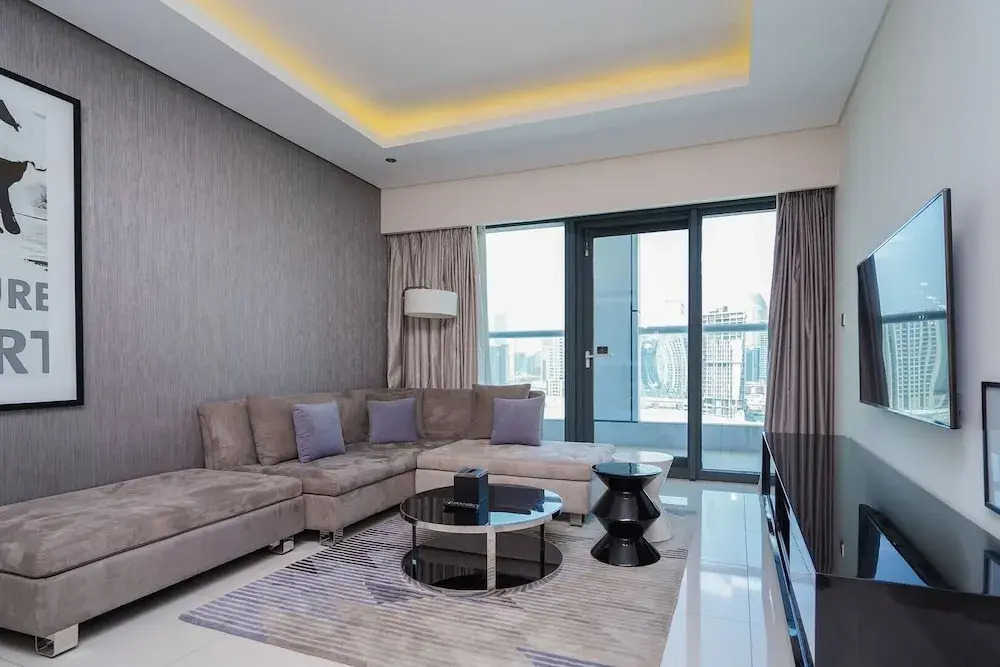 Дубай: Contemporary & Sleek Finish 1BR in Business Bay
