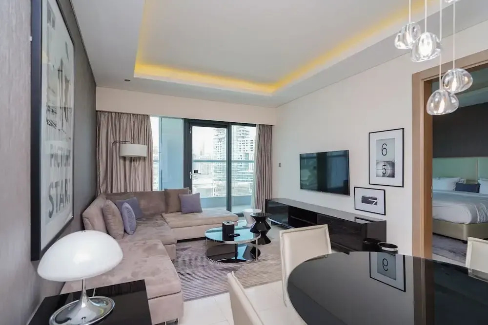 Дубай: Contemporary & Sleek Finish 1BR in Business Bay