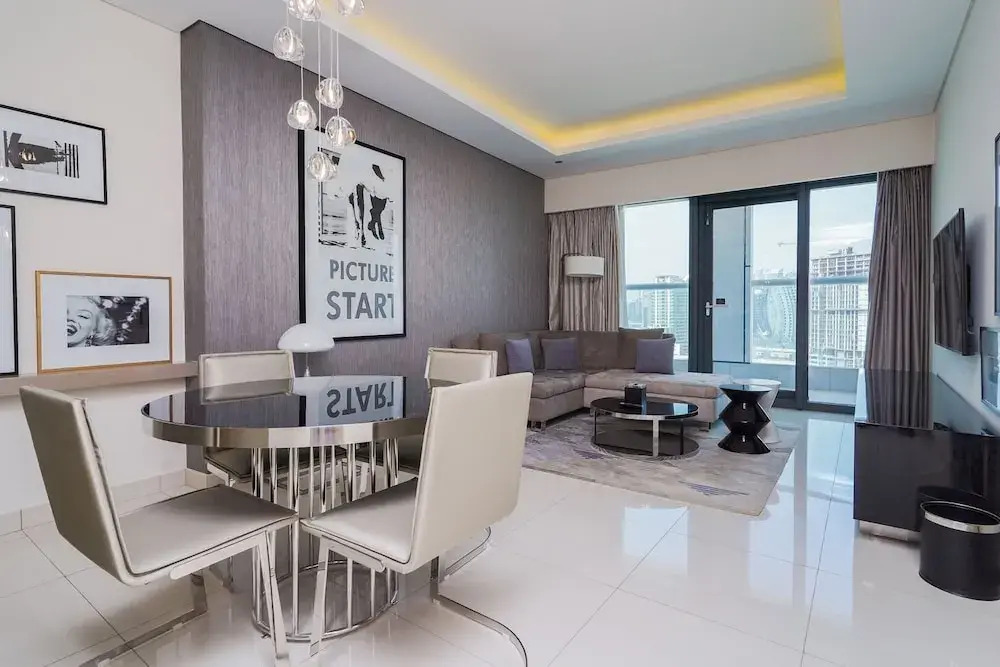 Дубай: Contemporary & Sleek Finish 1BR in Business Bay