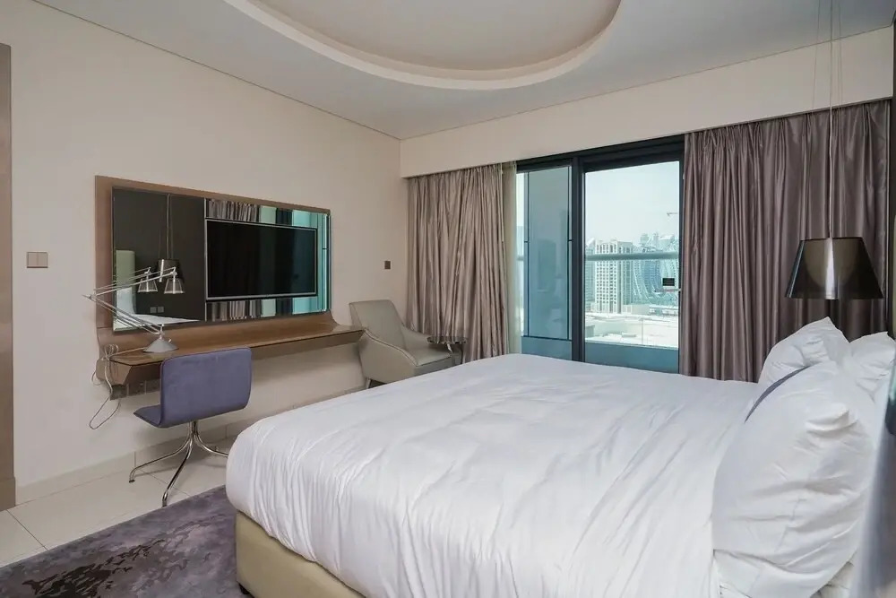 Дубай: Contemporary & Sleek Finish 1BR in Business Bay