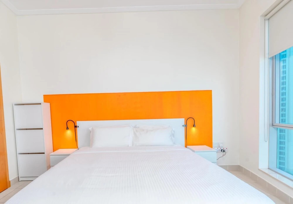 Дубай: Luxe 2BD Magnificent Marina View Beach 5minswalk, Dubai