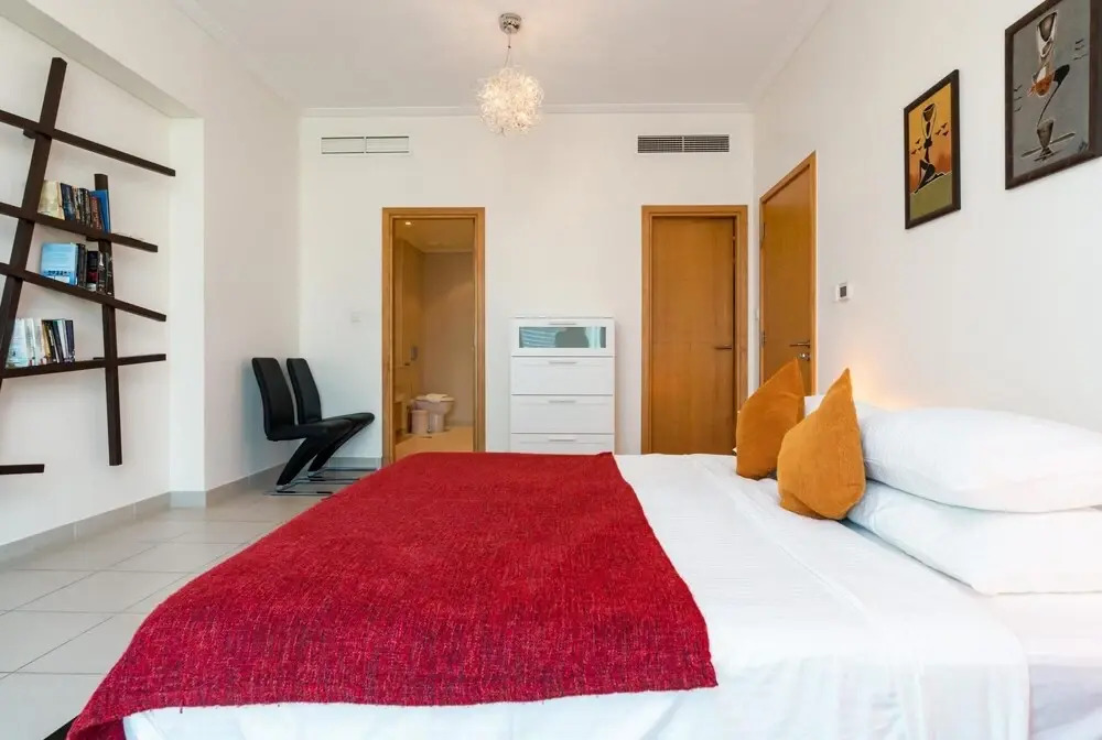 Дубай: Luxe 2BD Magnificent Marina View Beach 5minswalk, Dubai
