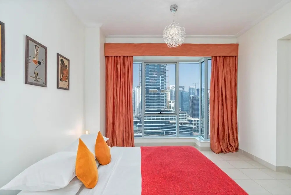 Дубай: Luxe 2BD Magnificent Marina View Beach 5minswalk, Dubai