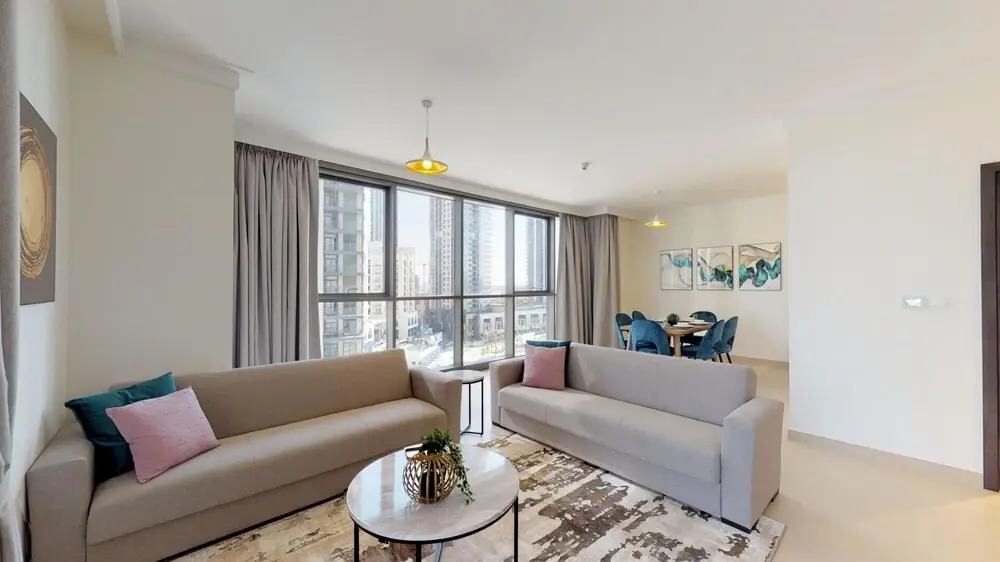 Дубай: Lux BnB 2BR Skylineviews Weekly Cleaning Parking, Dubai
