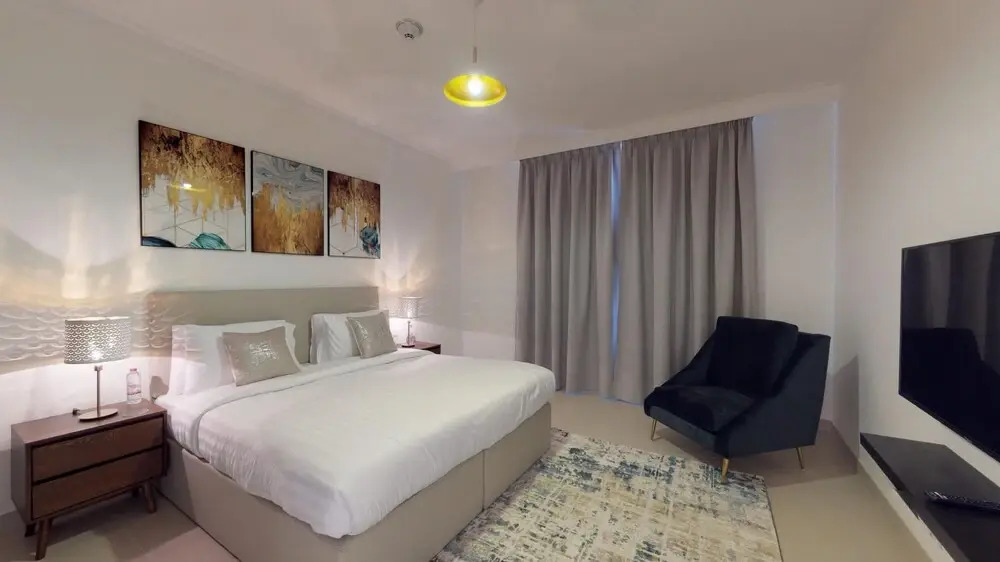 Дубай: Lux BnB 2BR Skylineviews Weekly Cleaning Parking, Dubai