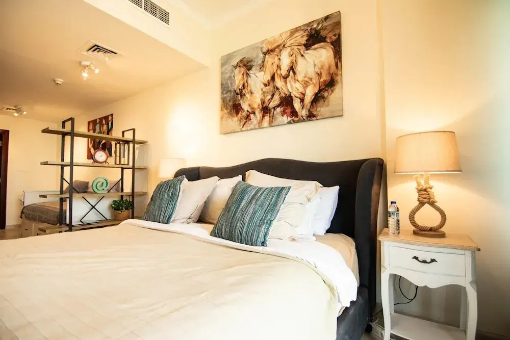 Дубай: Jlt1bd Duplex Golf Sea Views Weekly Cleaning, Dubai