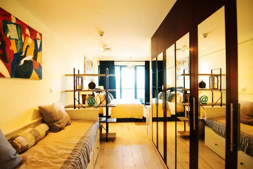 Дубай: Jlt1bd Duplex Golf Sea Views Weekly Cleaning, Dubai