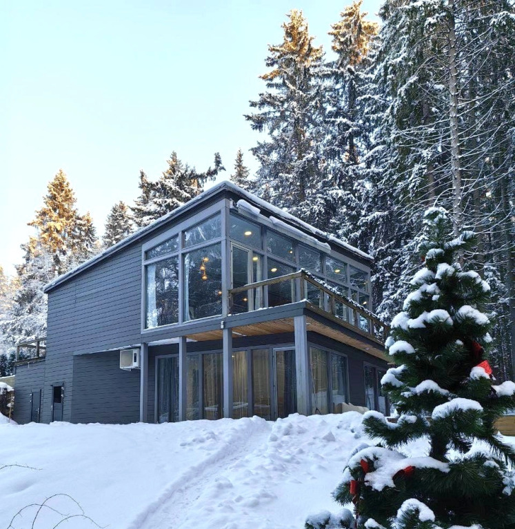 Ильичево: Частный Дом Коттедж 250м² у Реки