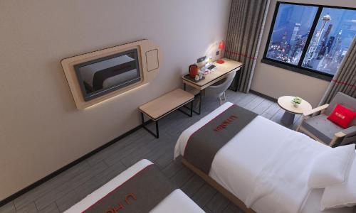 Суцянь: Thank Inn Chain Hotel Jiangsu Suqian Sihong Shuanggou Town Dongdajie