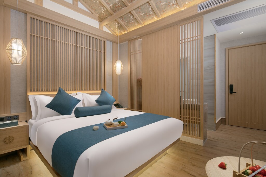 Фуян: Fuyang Moli Dongyuan Minfeng Hotel (Fuyang Center International Trade Shop)