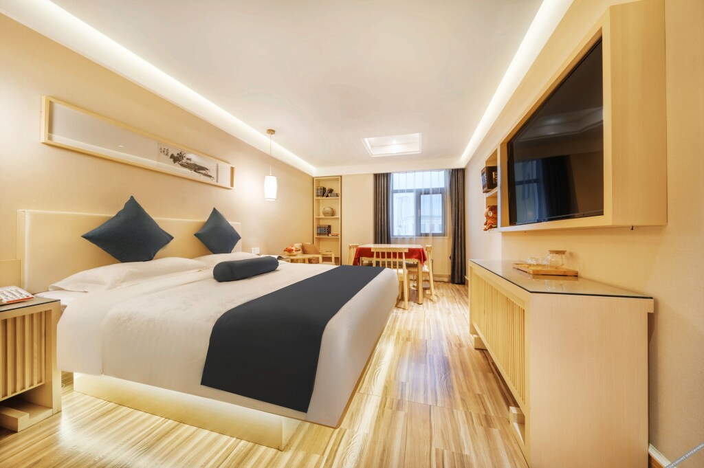 Фуян: Fuyang Moli Dongyuan Minfeng Hotel (Fuyang Center International Trade Shop)