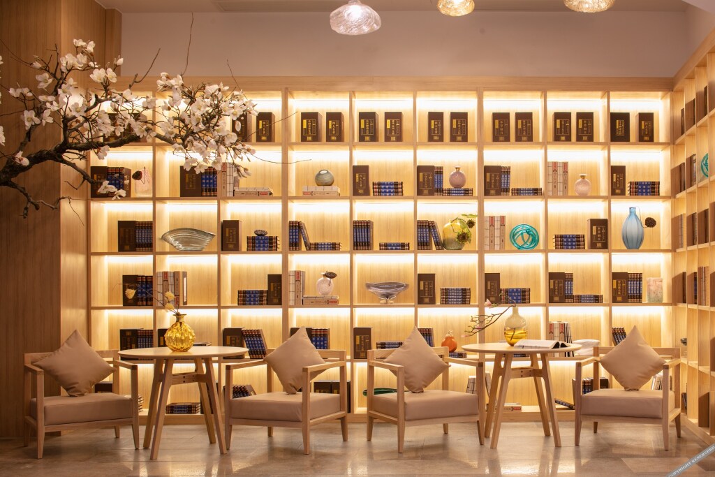 Фуян: Fuyang Moli Dongyuan Minfeng Hotel (Fuyang Center International Trade Shop)