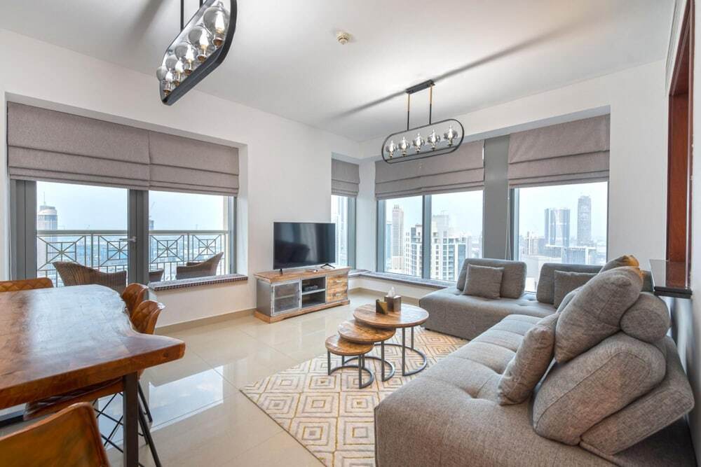 Дубай: Spectacular Burj Khalifa View 2BR 29 Boulevard