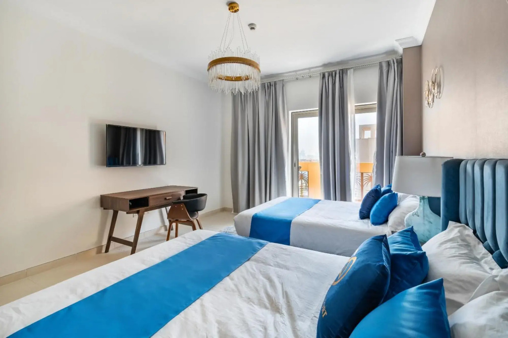 Bright 1bd 110m2 in Palm. Pool, Gym, Beach,Parking — фото 3