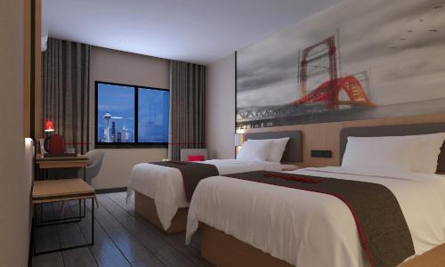 Суцянь: Thank You Inn Chain Hotel Jiangsu Suqian Sihong Shuanggou Town Dongdajie