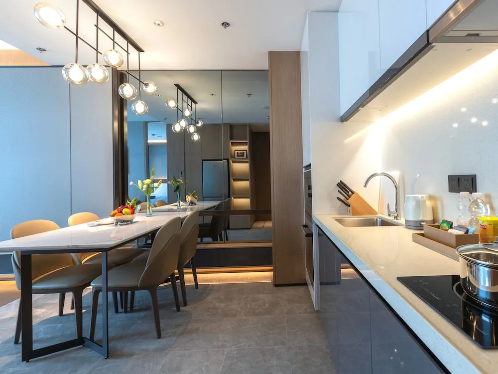Чанша: The Meixi Lake, Changsha Marriott Executive Apartments