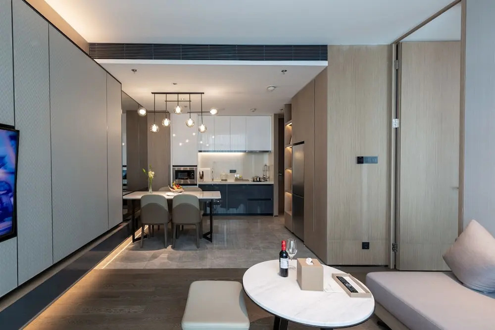 Чанша: The Meixi Lake, Changsha Marriott Executive Apartments