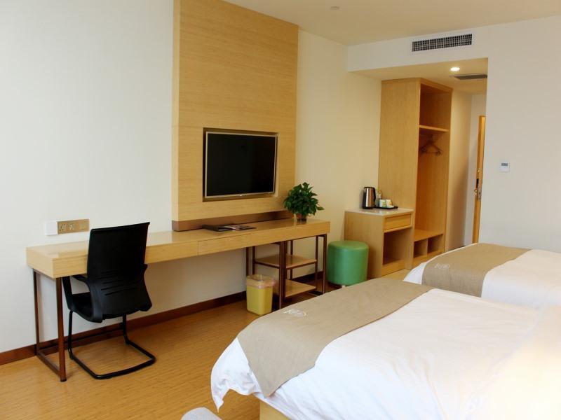 Цзинин: Greentree Inn Jining Wenshang County Guangchang Ro